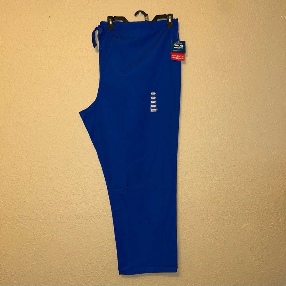Cherokee Workwear Unisex Cargo Pants Blue 4100 size 3XL